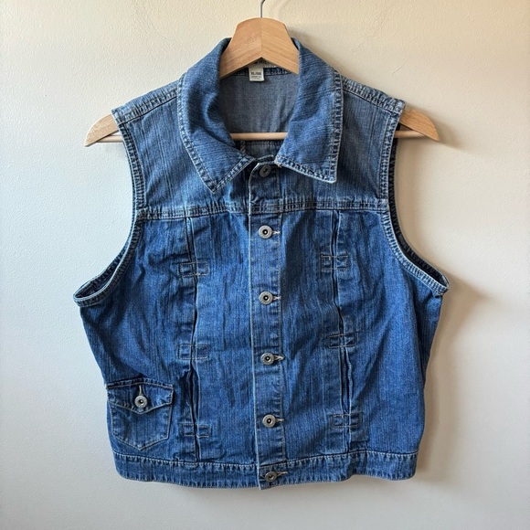 Tommy Hilfiger Jackets & Blazers - Tommy Hilfiger Denim Button Up Vest